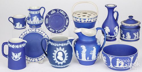 WEDGWOOD ROYAL BLUE JASPERWAREWedgwood