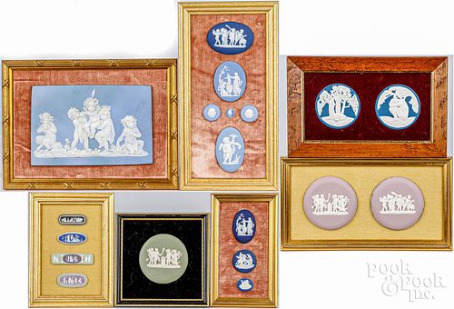 WEDGWOOD CLASSICAL THEME PLAQUES/MEDALLIONSWedgwood