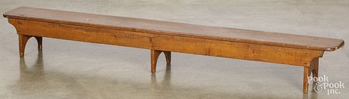 PINE KNEELER 19TH C Pine kneeler  2fb2086