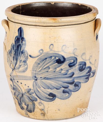 PENNSYLVANIA STONEWARE CROCK, 19TH C.Pennsylvania