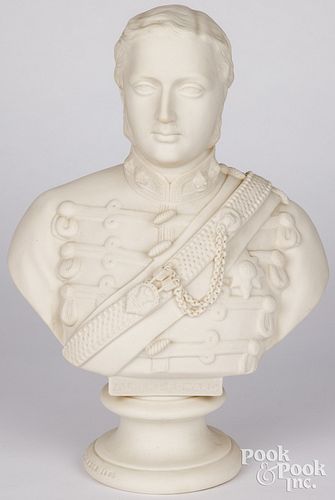 PARIAN BUST OF ALBERT EDWARDParian bust