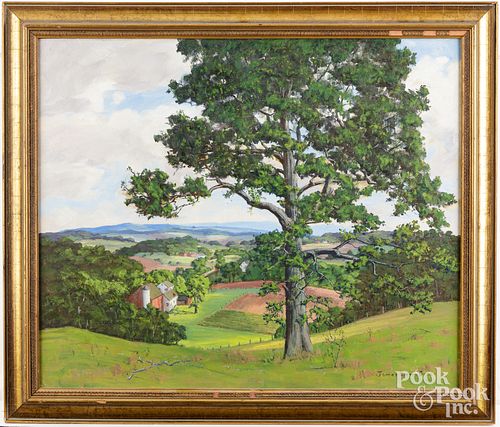 JAMES EMERY GREER, OIL ON CANVAS SUMMER