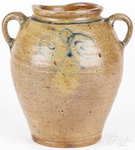 MID-ATLANTIC STONEWARE JUG, 19TH C.Mid-Atlantic