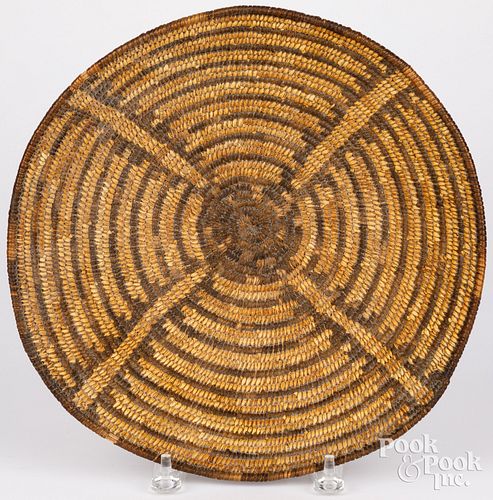 NAVAJO INDIAN WOVEN BASKET, EARLY 20TH