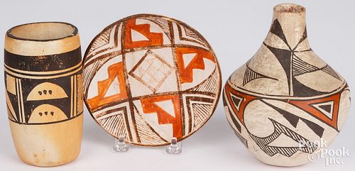 TWO ACOMA INDIAN PIECES OF POTTERYTwo 2fb2247