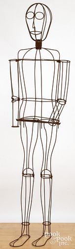 WIRE FIGURE OR MANNEQUINWire figure