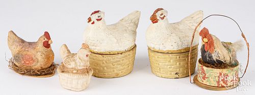GROUP OF CHICKENSGroup of chickens  2fb24c9