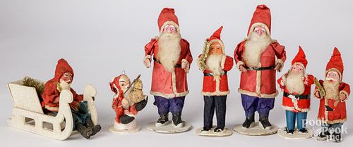 GROUP OF VINTAGE JAPANESE SANTA 2fb24e9