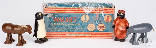 BOXED SET OF FOUR WILSON WALKIES 2fb2558