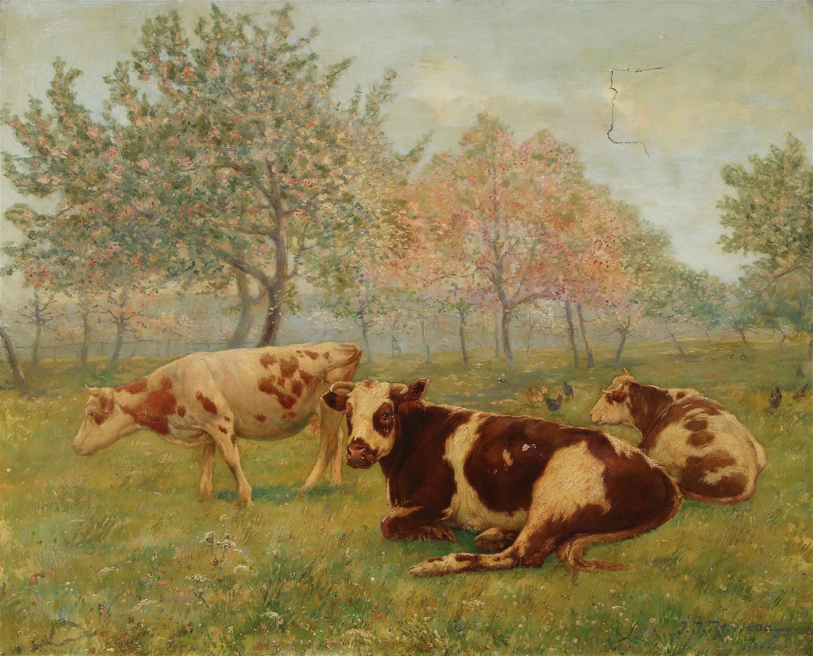 JEAN JACQUES ROUSSEAU COWS IN 2fb2716