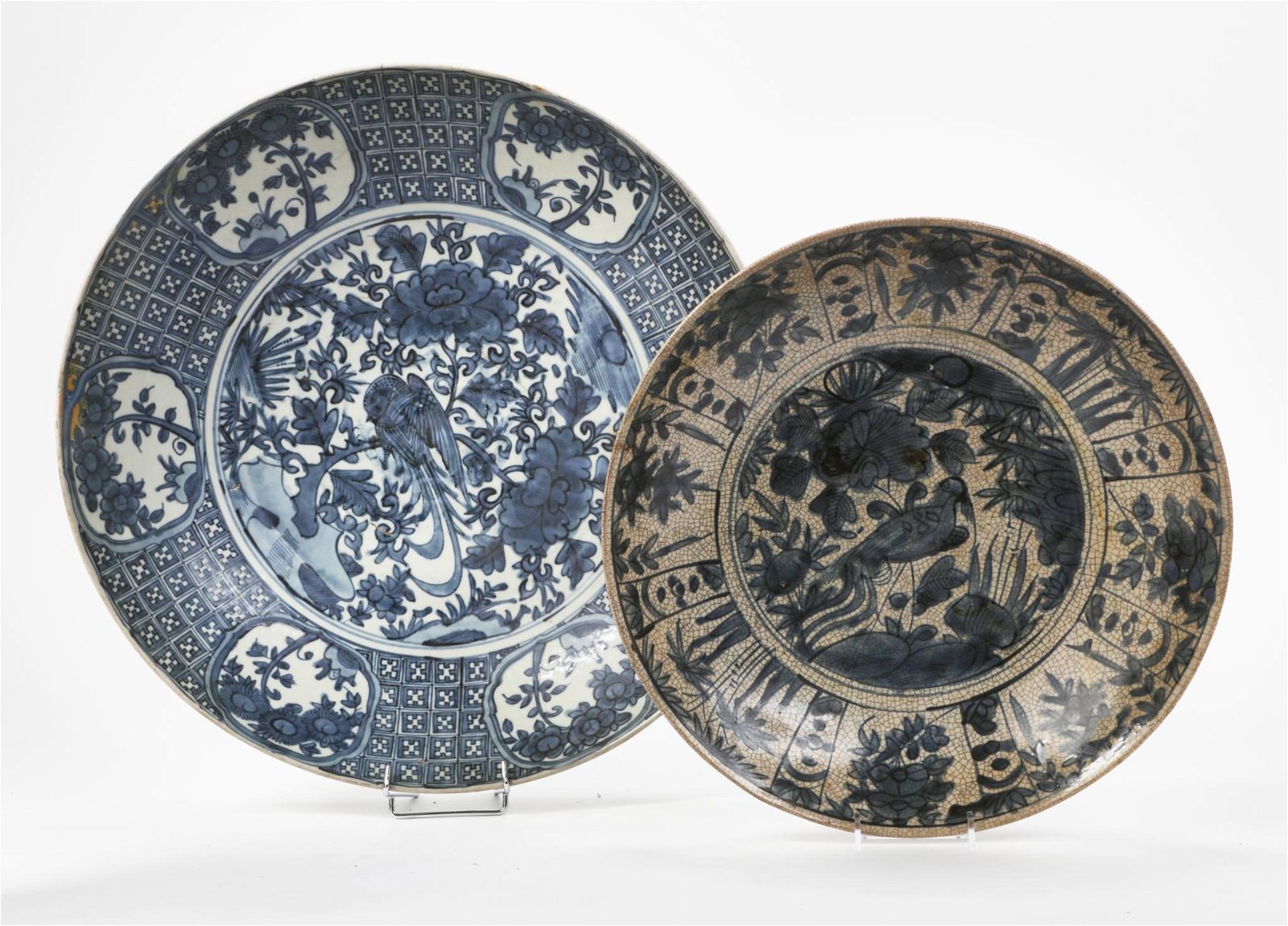 TWO LARGE CHINESE BLUE AND WHITE 2fb2768
