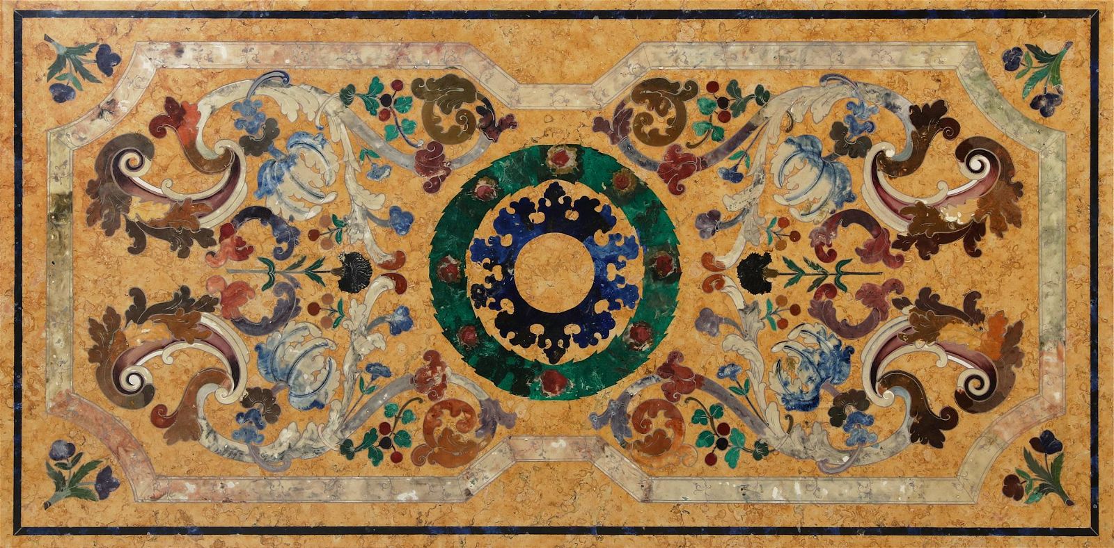 A SCAGLIOLA STYLE PAINTED MARBLE 2fb2979