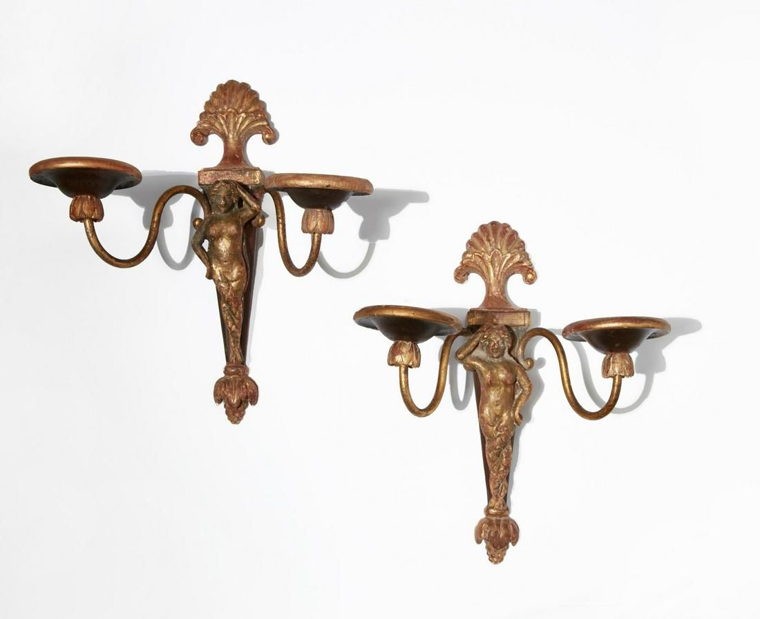 A PAIR OF NEOCLASSICAL STYLE FIGURAL 2fb2924