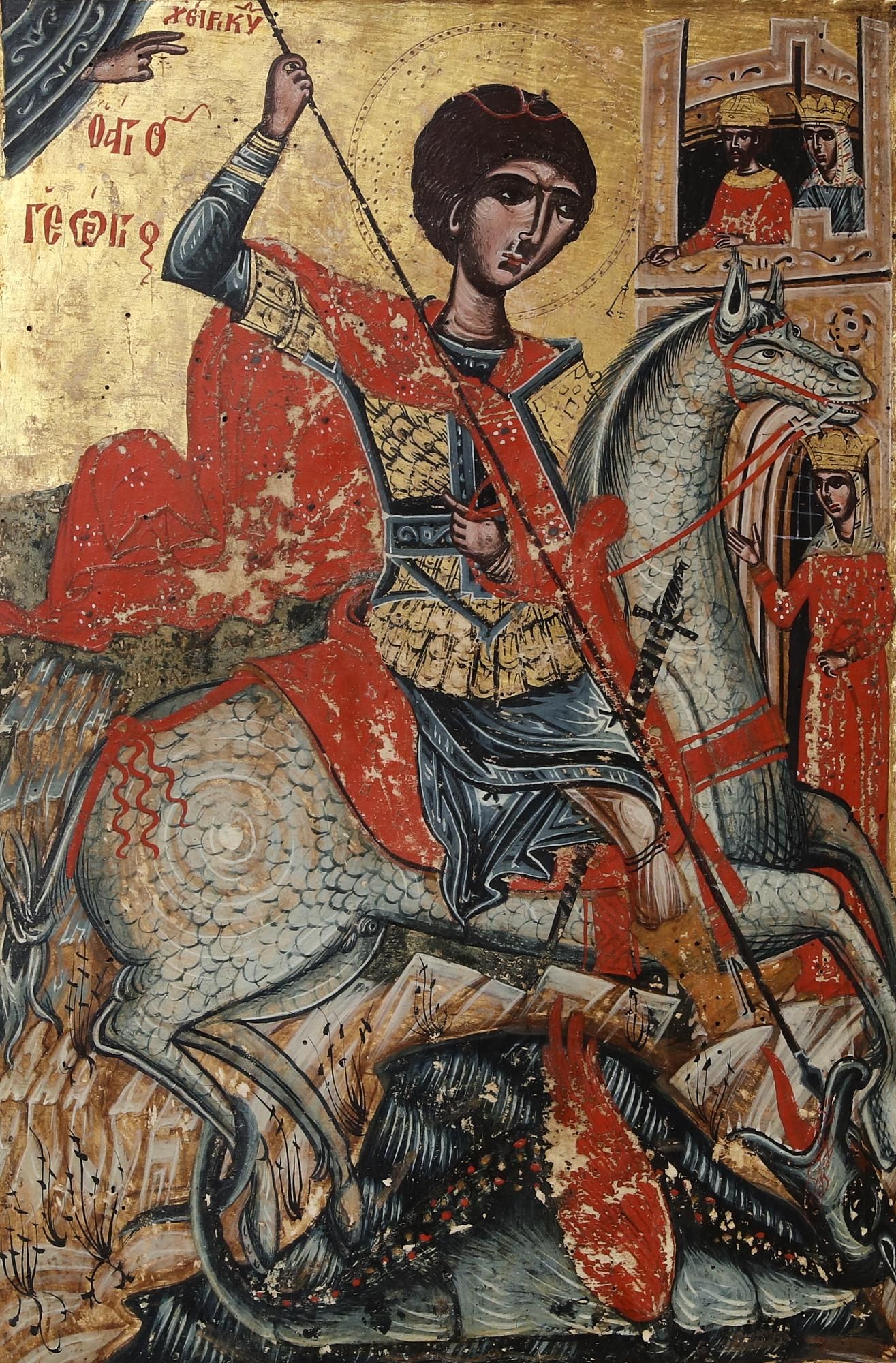 AN EASTERN ICON OF ST GEORGE AND 2fb299e