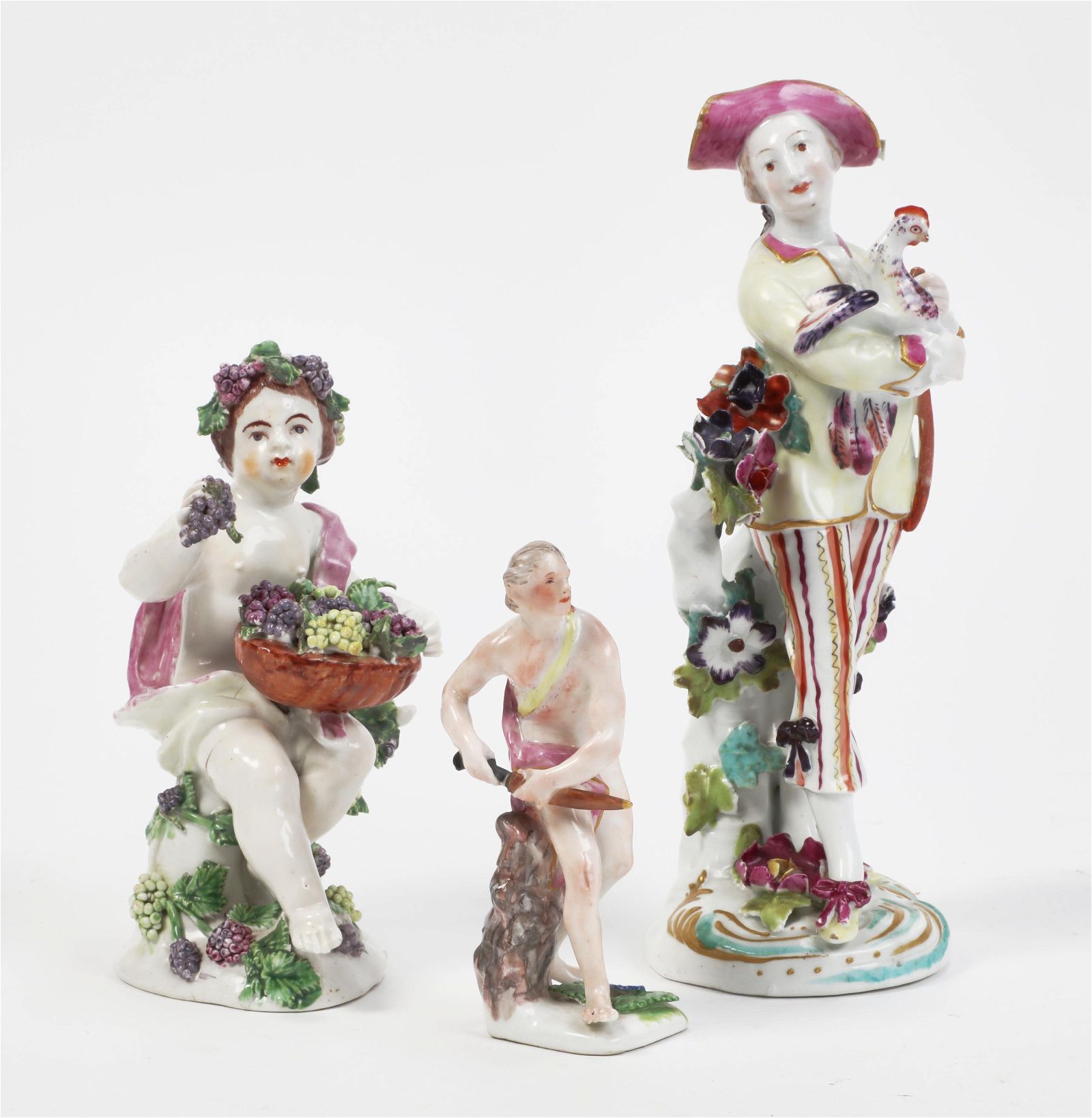 A GROUP OF THREE PORCELAIN FIGURESA 2fb29a1