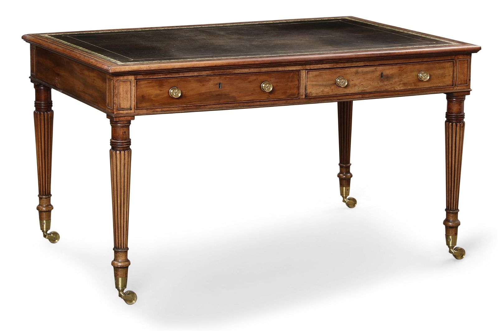 A WILLIAM IV PARTNERS WRITING TABLE  2fb2c0a