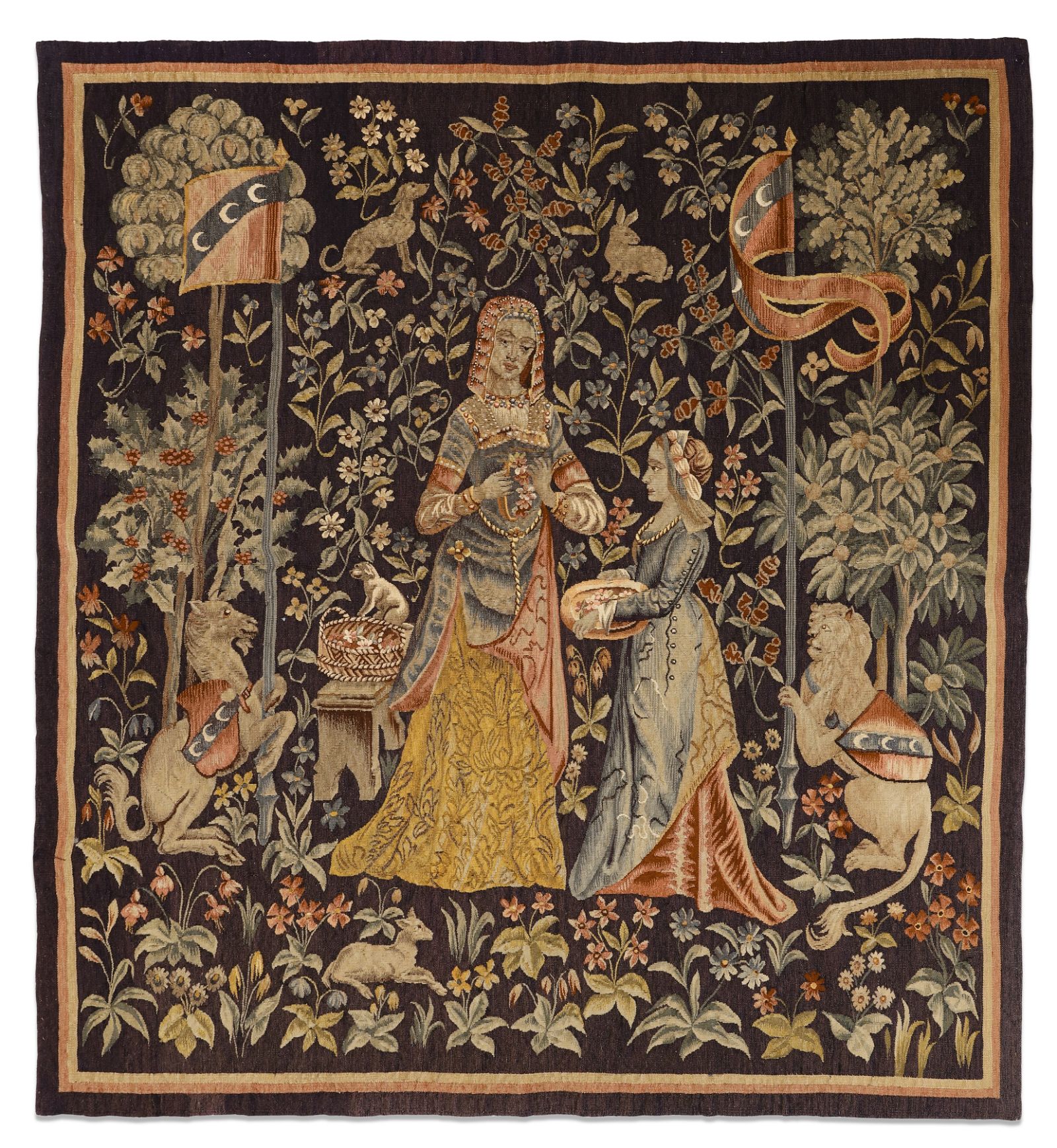 A FRENCH RENAISSANCE STYLE TAPESTRYA 2fb2c26