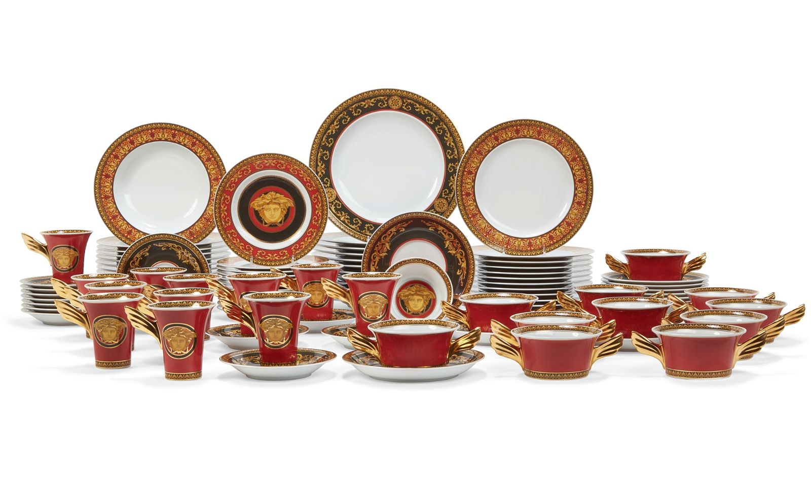 VERSACE FOR ROSENTHAL MEDUSA PORCELAIN