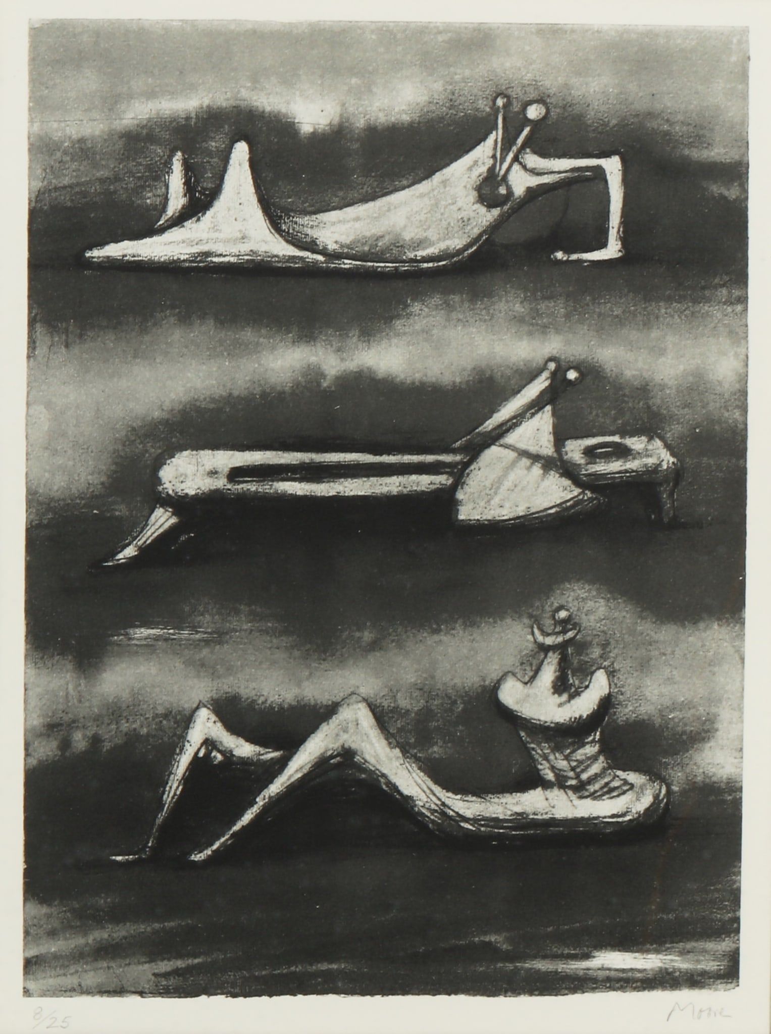HENRY MOORE FIGURES WITH SMOKE 2fb2cac