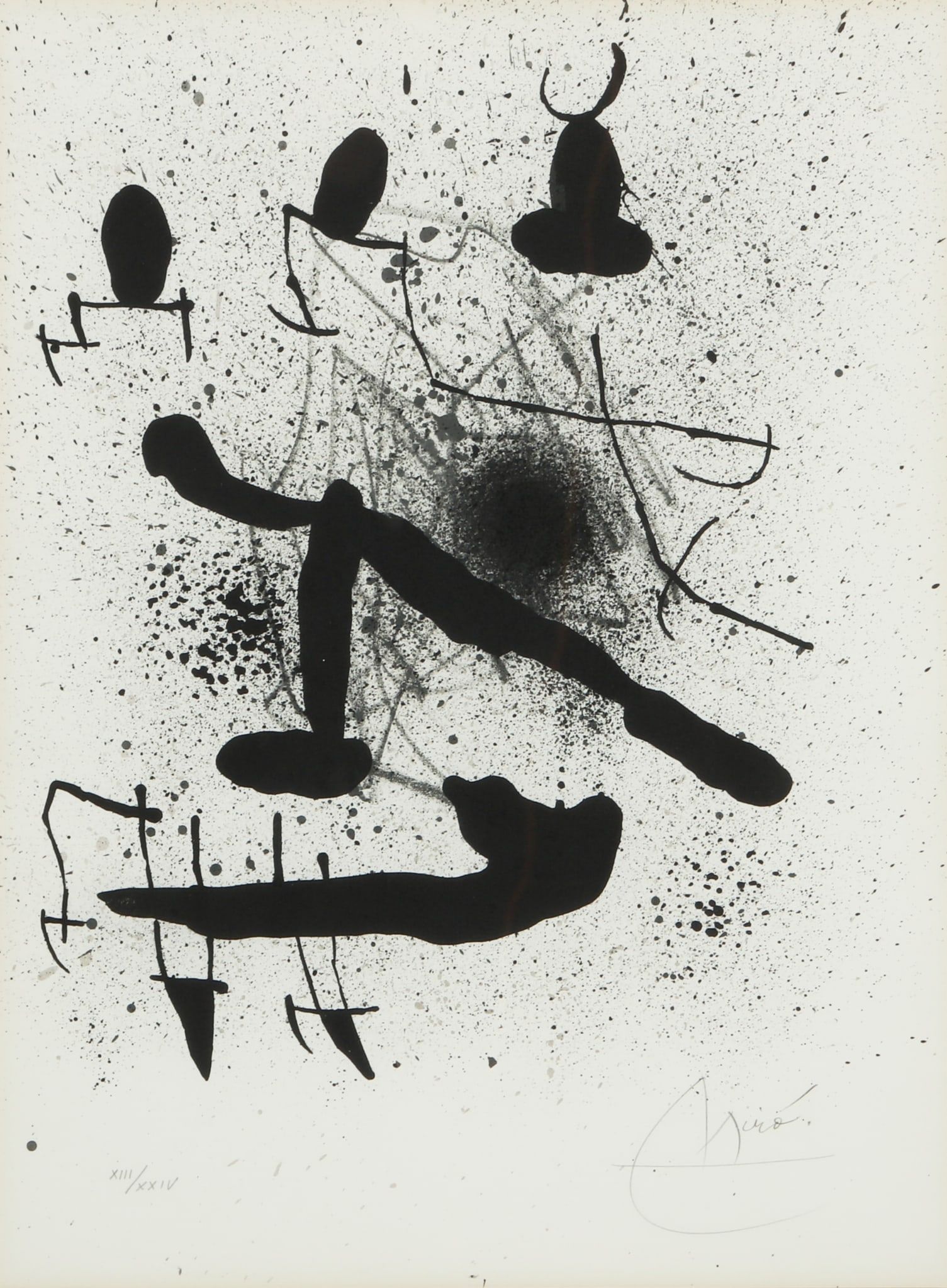 JOAN MIRO, FROM LIBERTE DES LIBERTESJoan