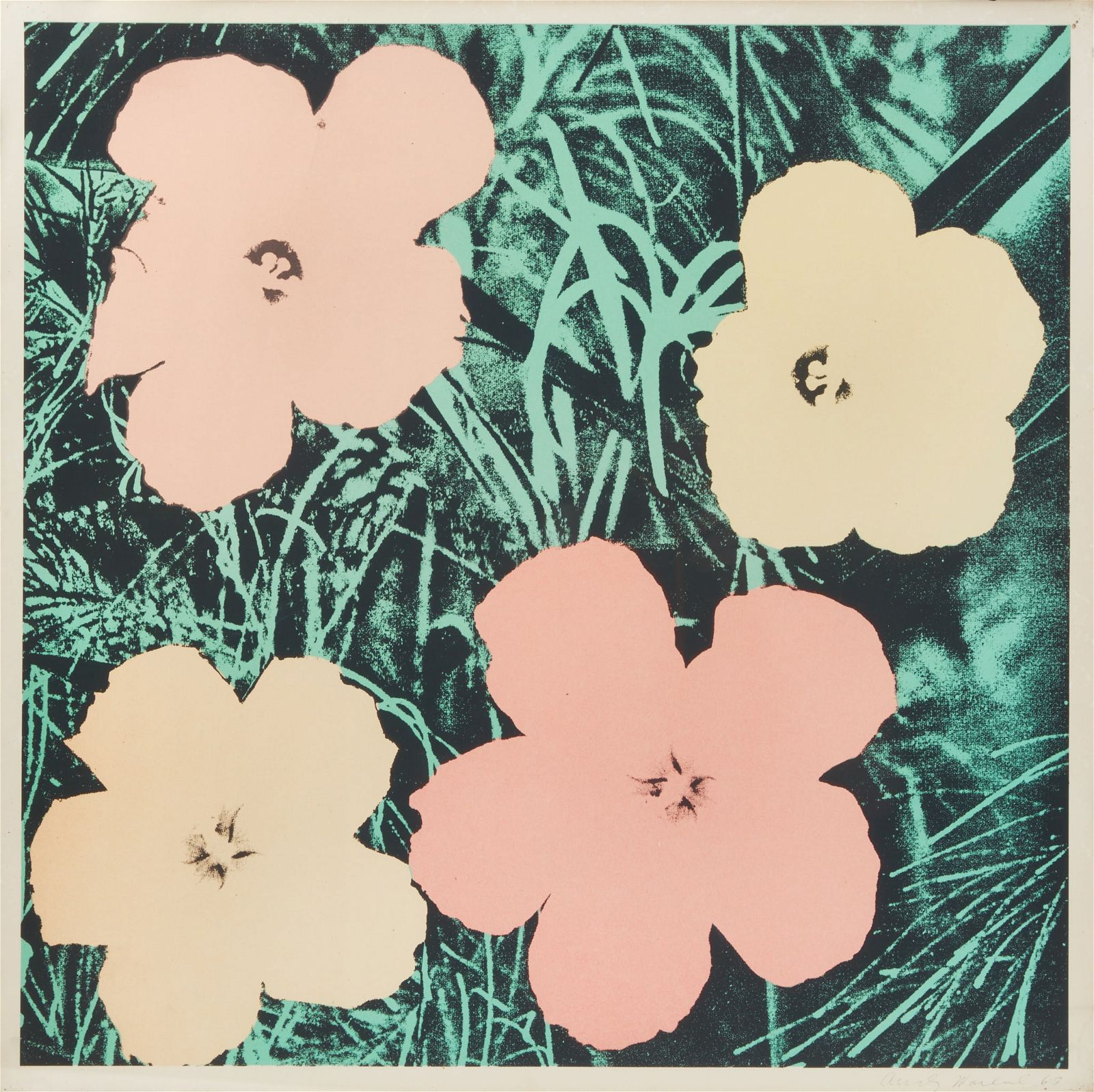 ANDY WARHOL, FLOWERSAndy Warhol (American,