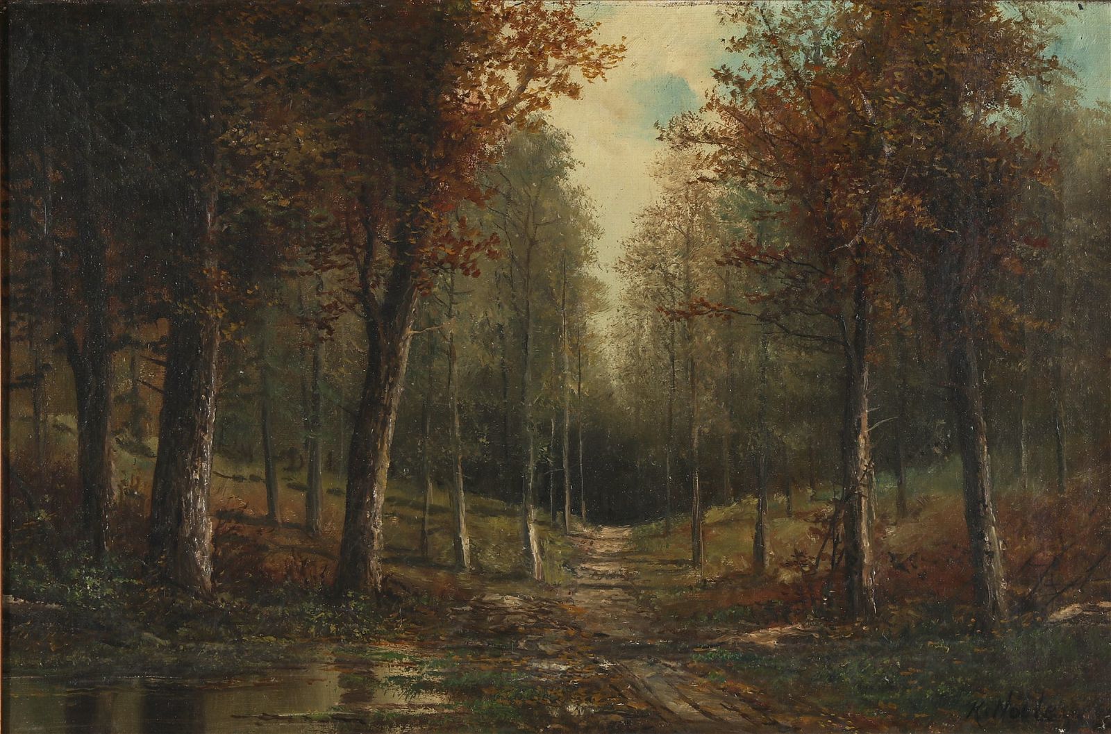 K. NOBLE , A PATH THROUGH THE WOODSK.