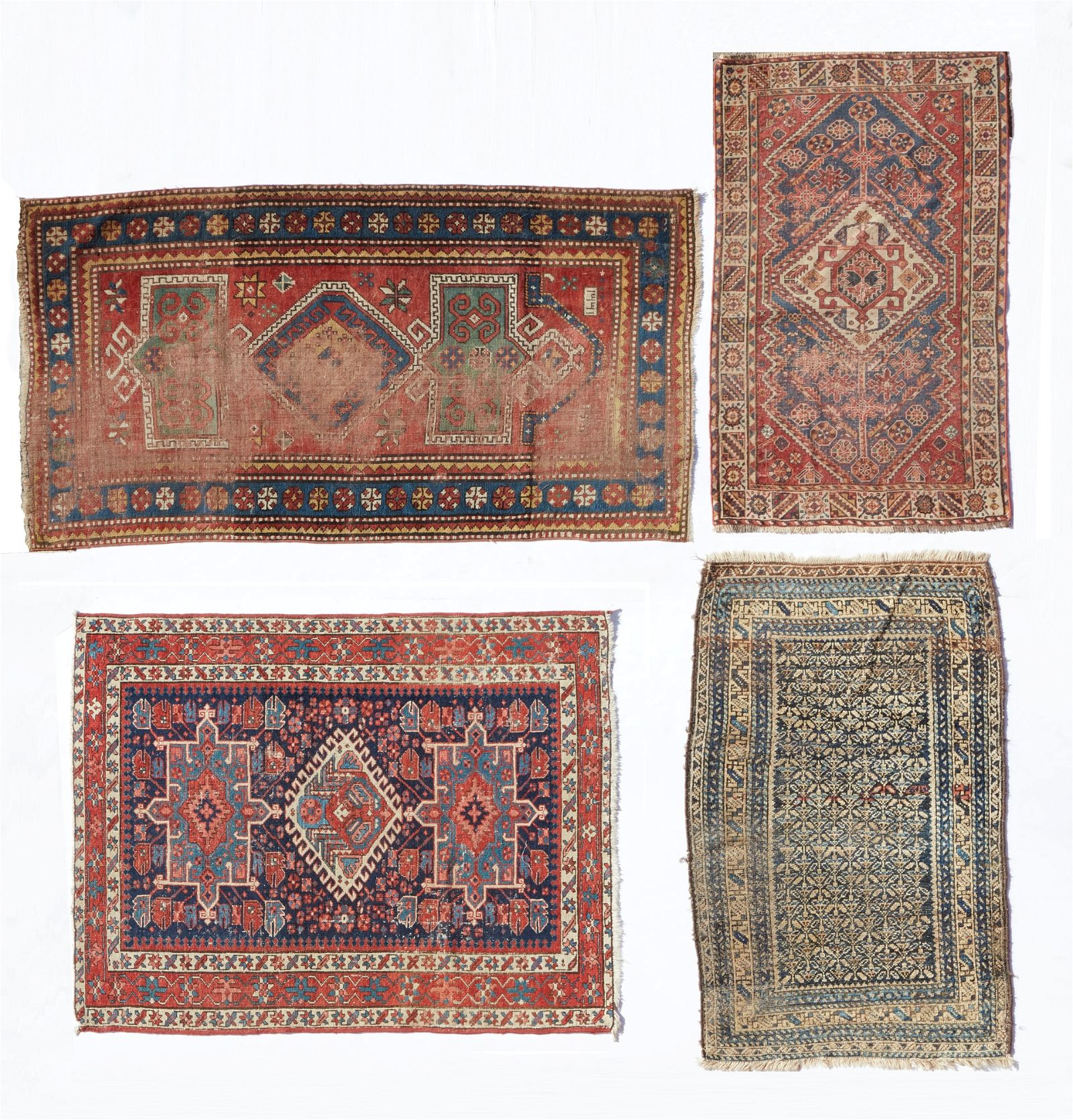 FOUR PERSIAN AND CAUCASIAN RUGSFour 2fb30ed