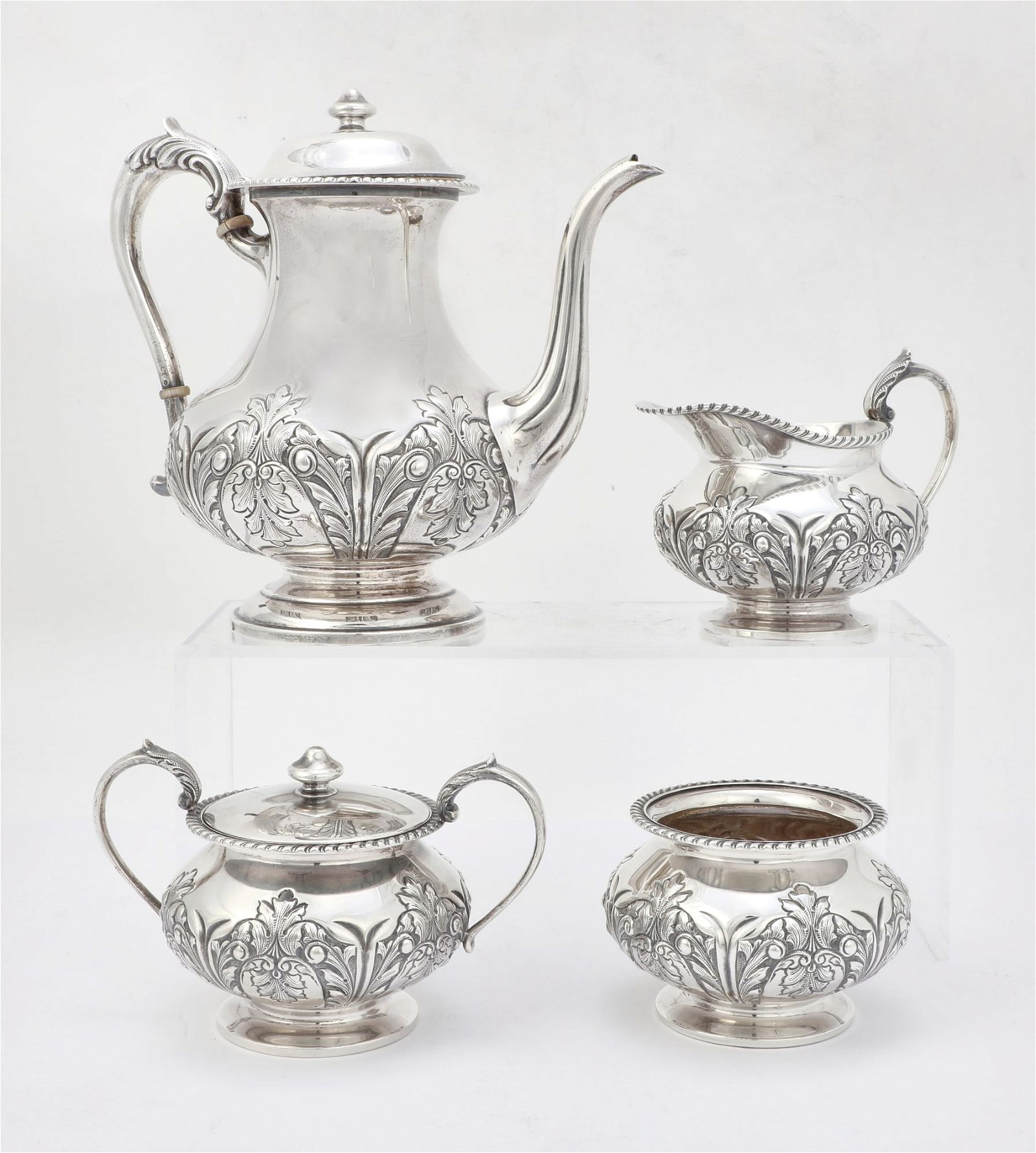 A FOUR PIECE AMERICAN STERLING 2fb309d