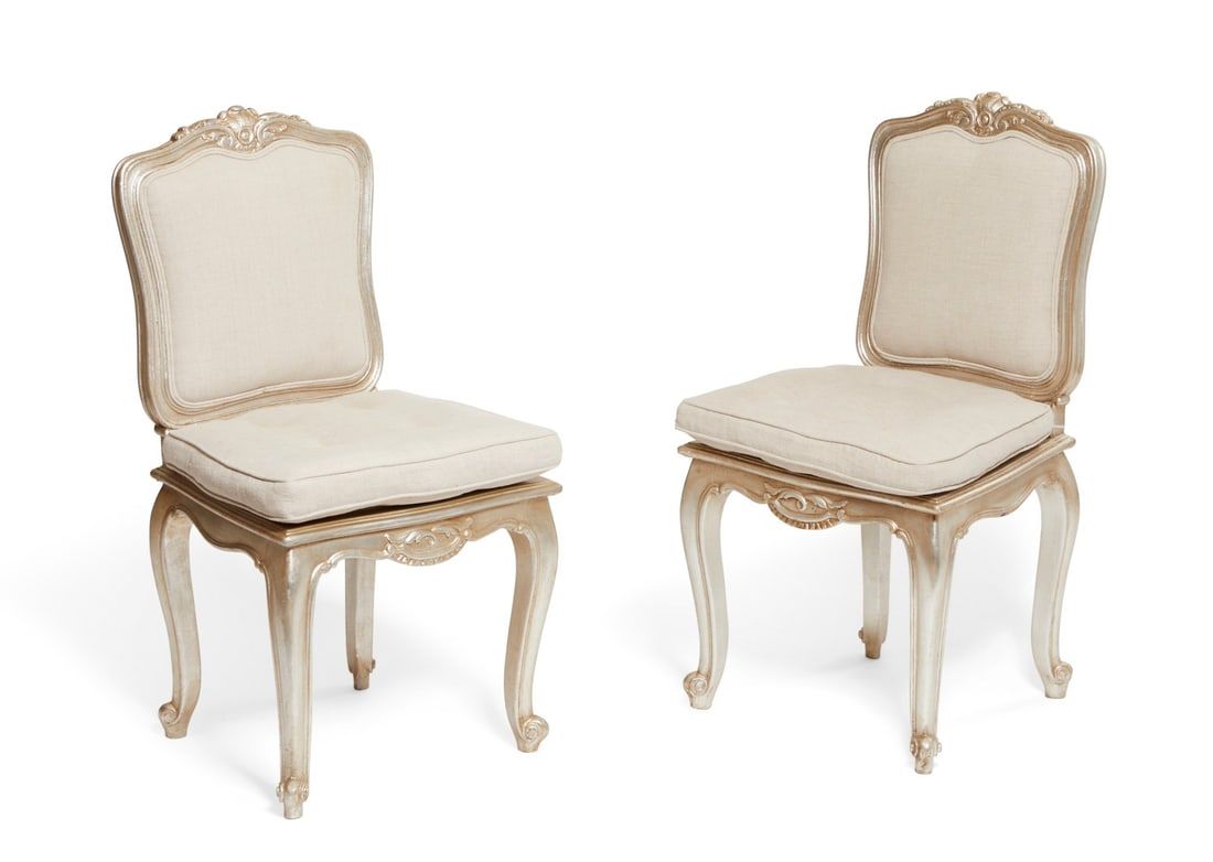 PAIR OF ROCOCO STYLE SIDE CHAIRS 2fb30a6