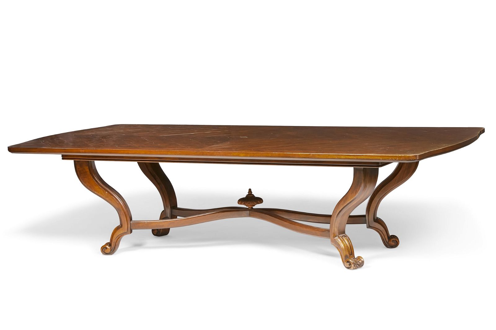 A BAROQUE STYLE STAINED WALNUT 2fb3215