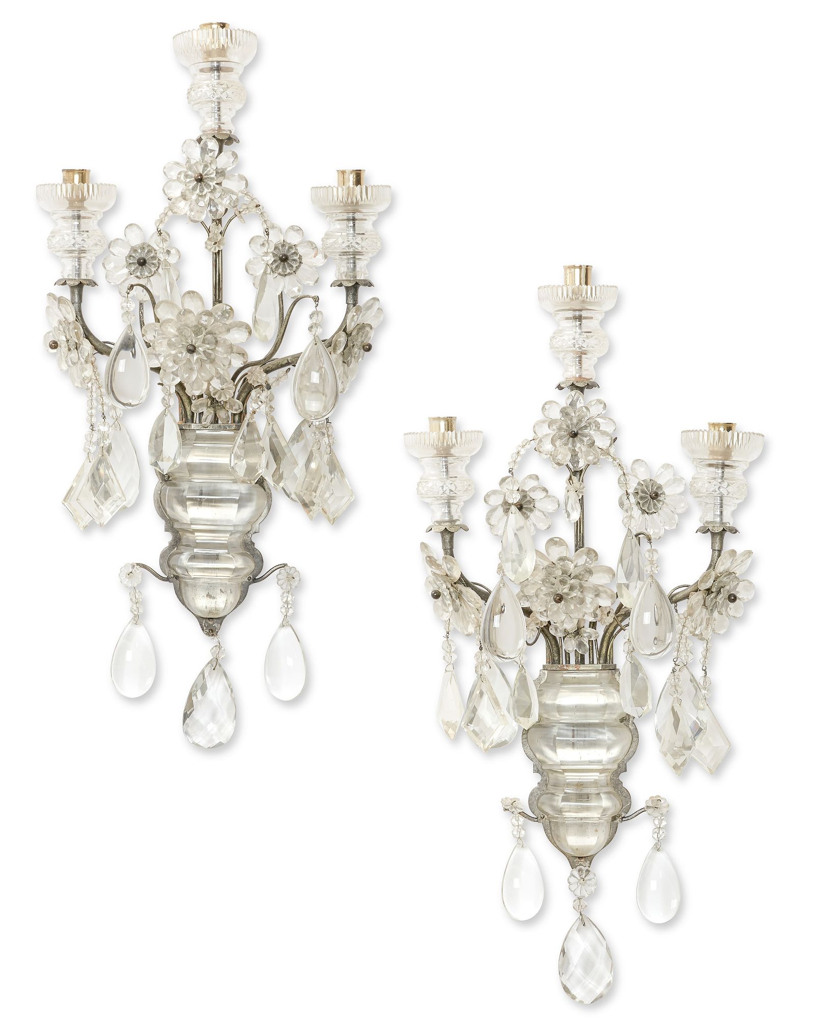 A PAIR OF MAISON BAGUES STYLE WALL 2fb32b1