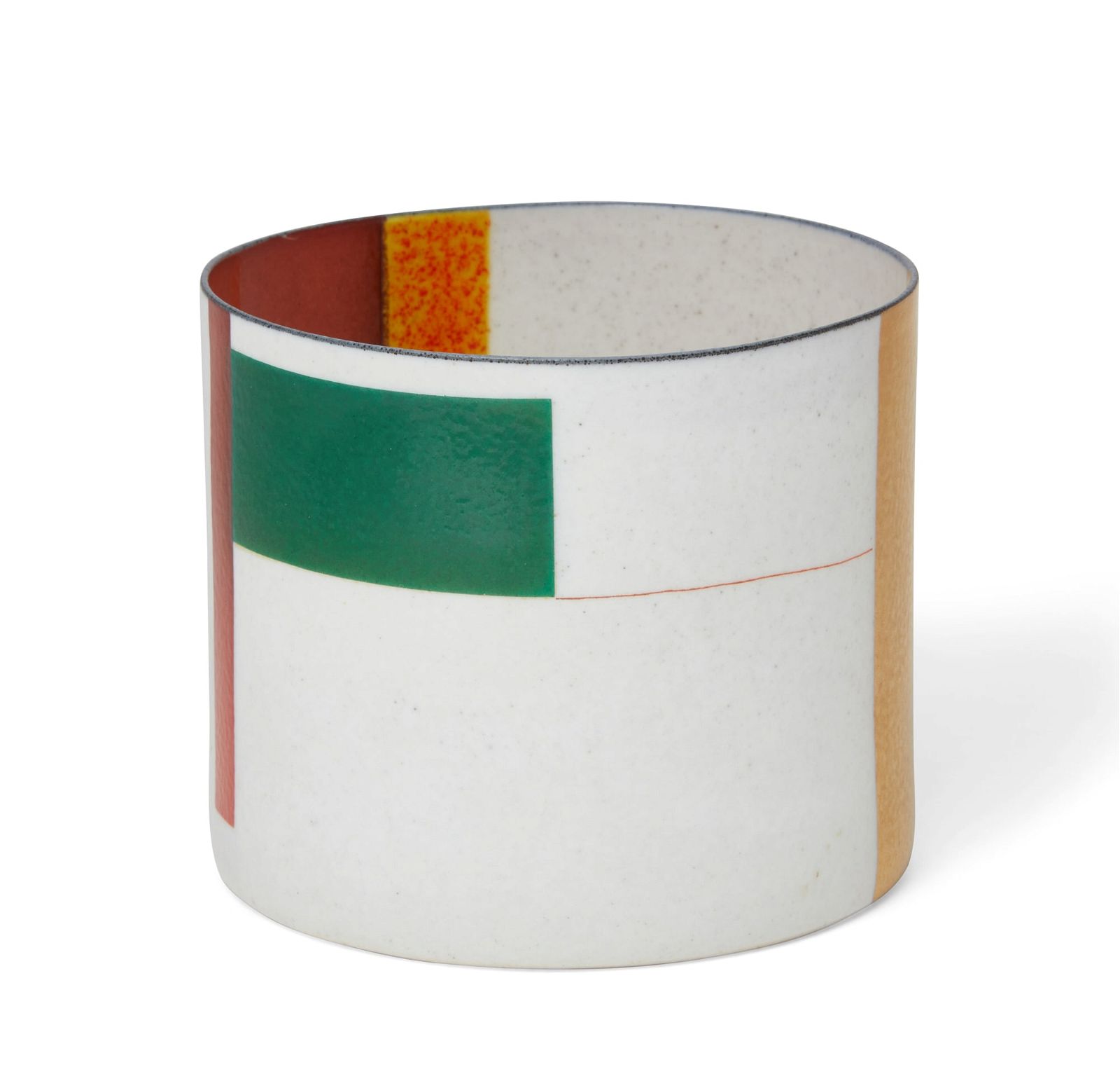 BODIL MANZ, EGGSHELL PORCELAIN CYLINDER