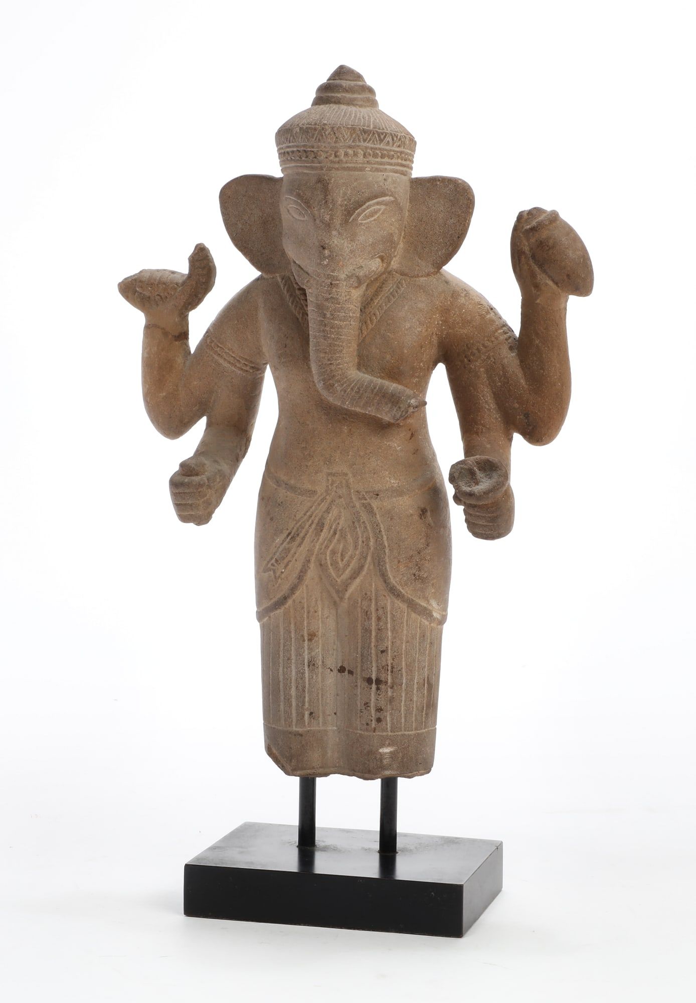 A CARVED STONE FIGURE DEPICTING 2fb3377