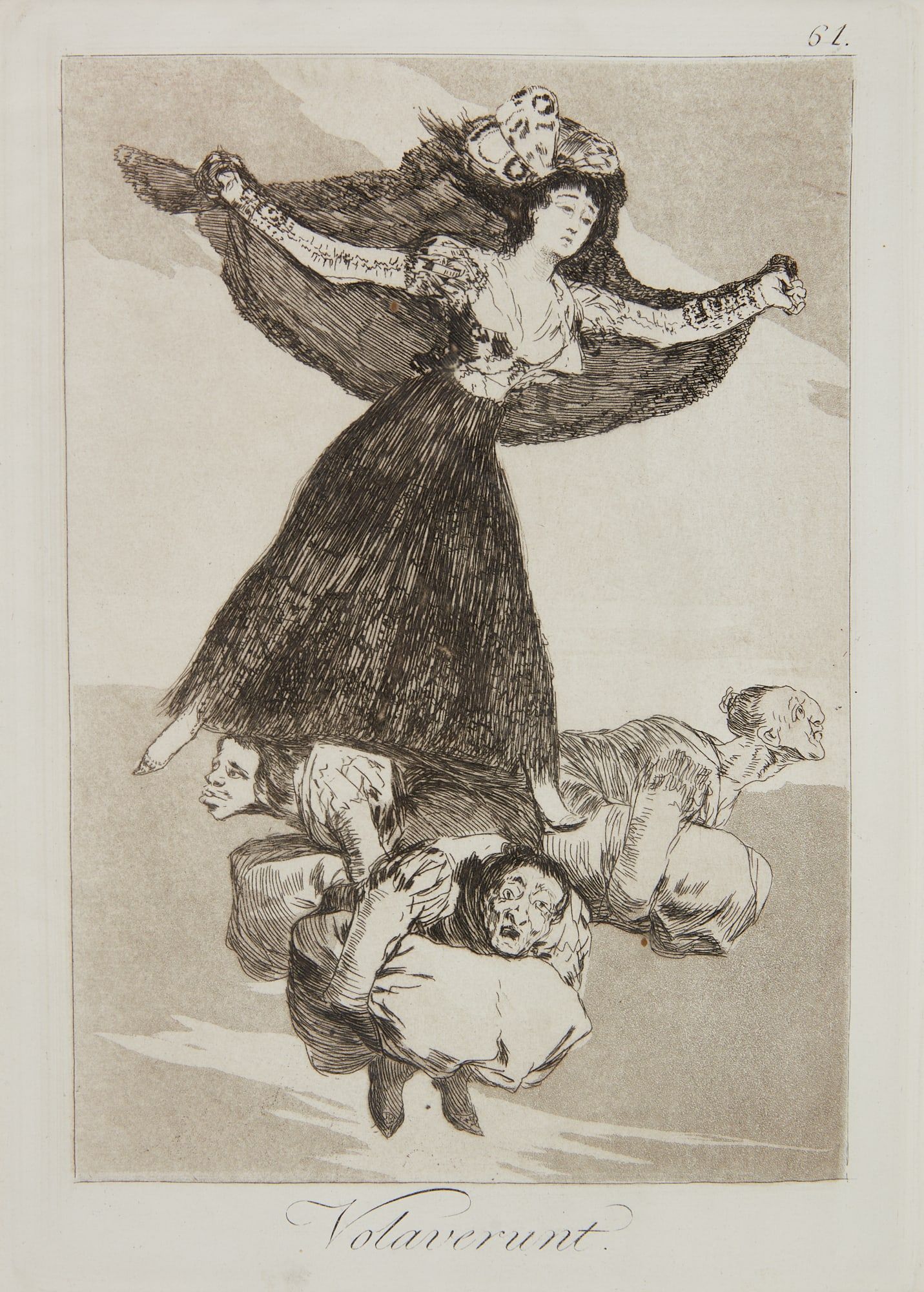 FRANCISCO GOYA, THEY ARE FLYING (VOLAVERANT)Francisco