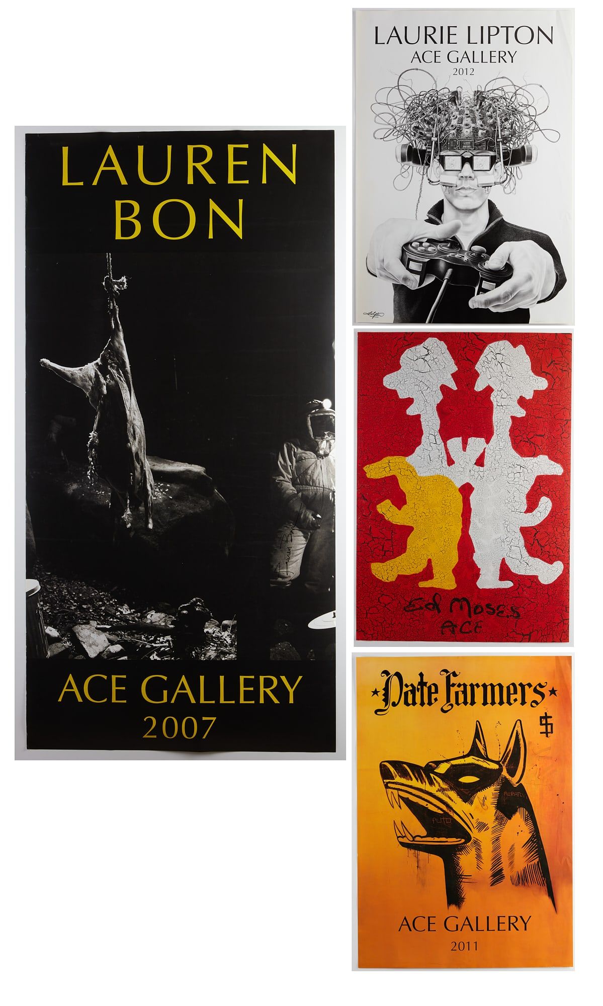FOUR ACE GALLERY EXHIBITION POSTERSFour 2fb3465