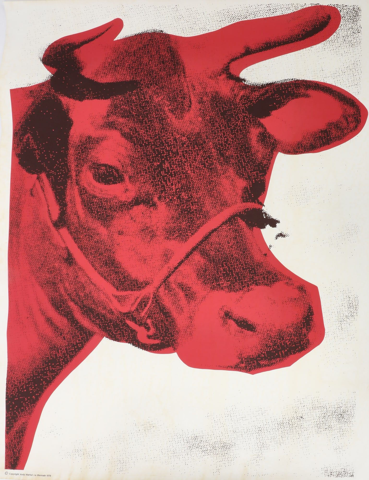 AFTER ANDY WARHOL, LA BIENNALE RED COWAfter