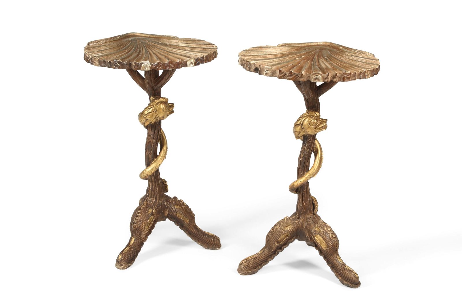 A PAIR OF VENETIAN GROTTO STYLE 2fb3573