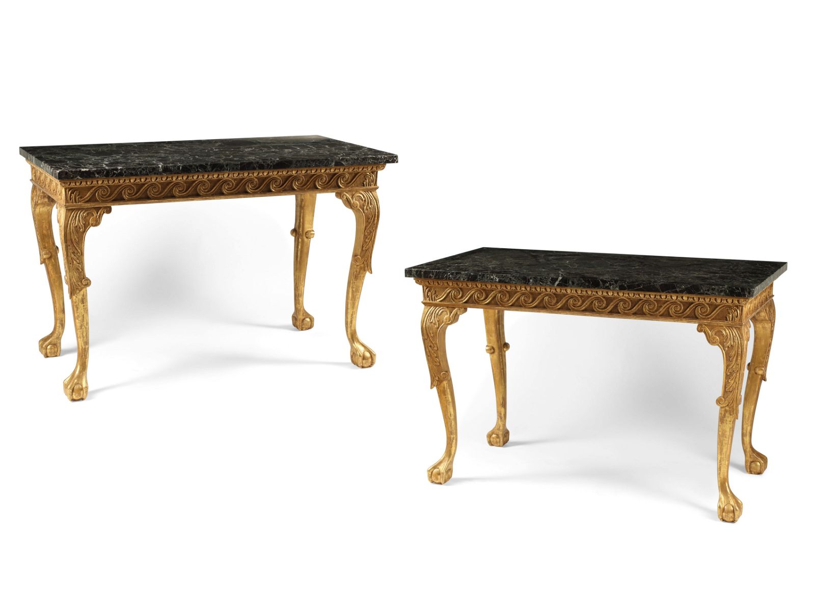 A PAIR OF GEORGE II STYLE GILTWOOD 2fb358b