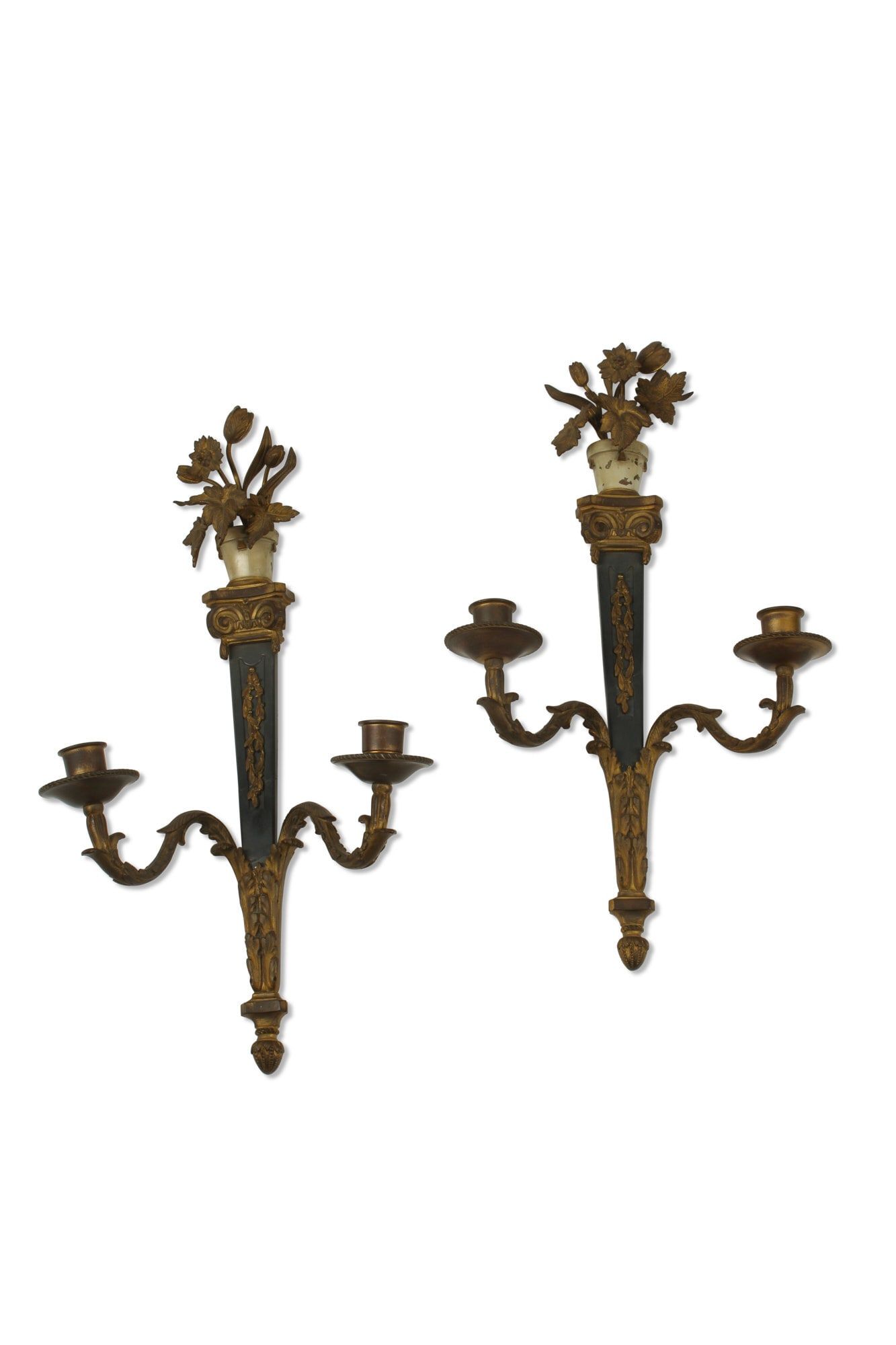 A PAIR OF EMPIRE STYLE WALL SCONCESA 2fb35b8