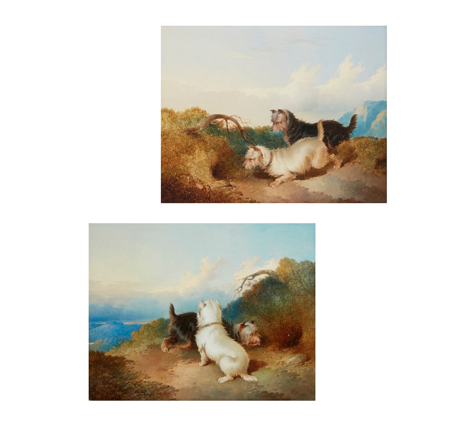 PAUL JONES, FOX TERRIERS I & II, 1860