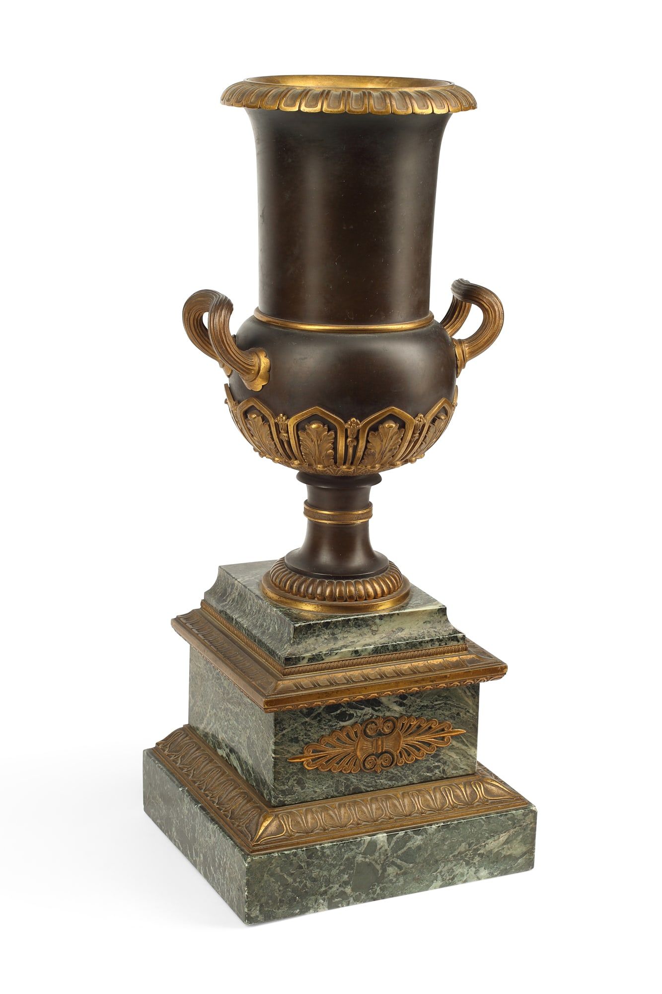 AN EMPIRE STYLE BRONZE AND MARBLE 2fb360b