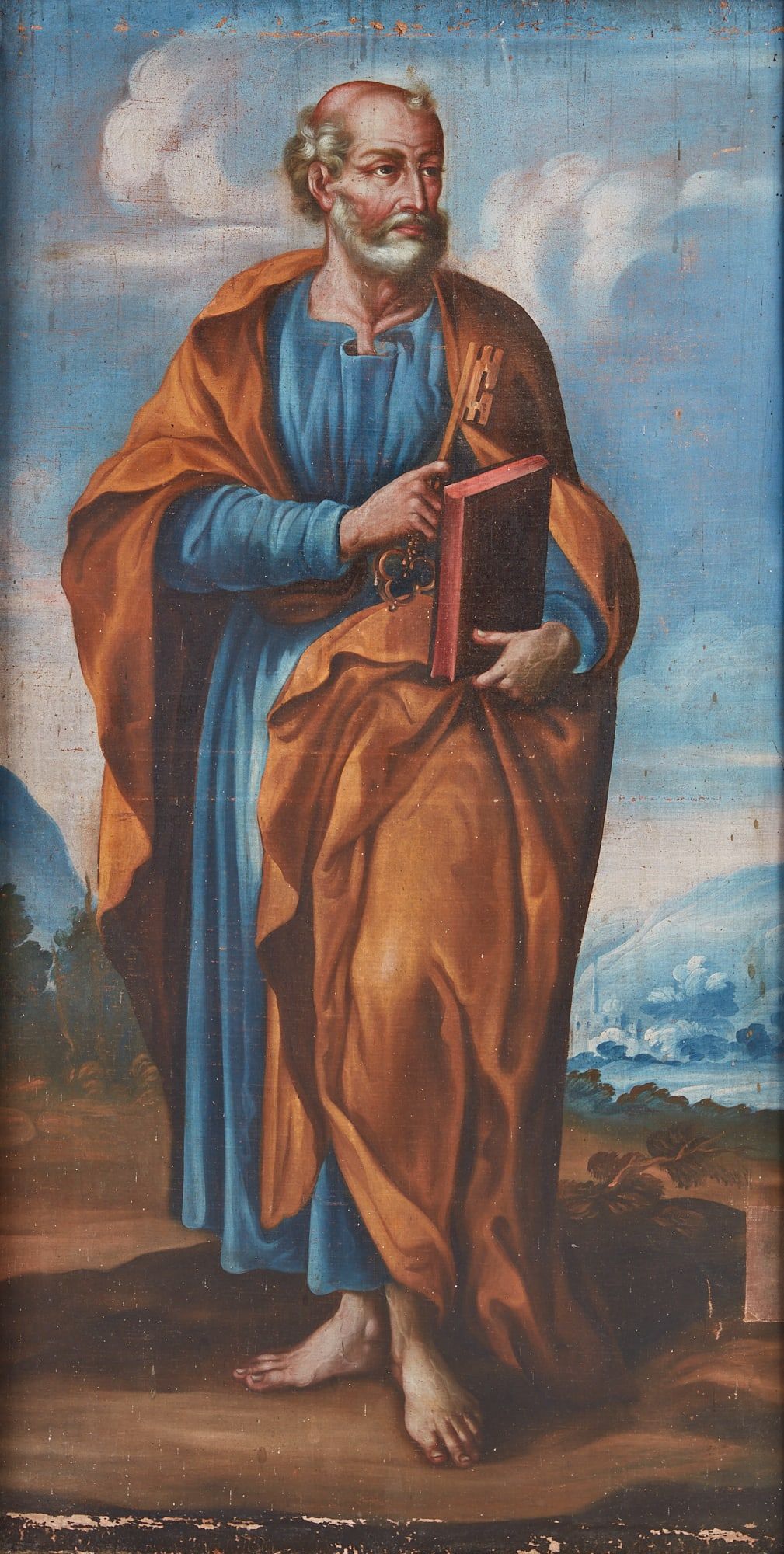 CONTINENTAL SCHOOL, PORTRAIT OF SAINT