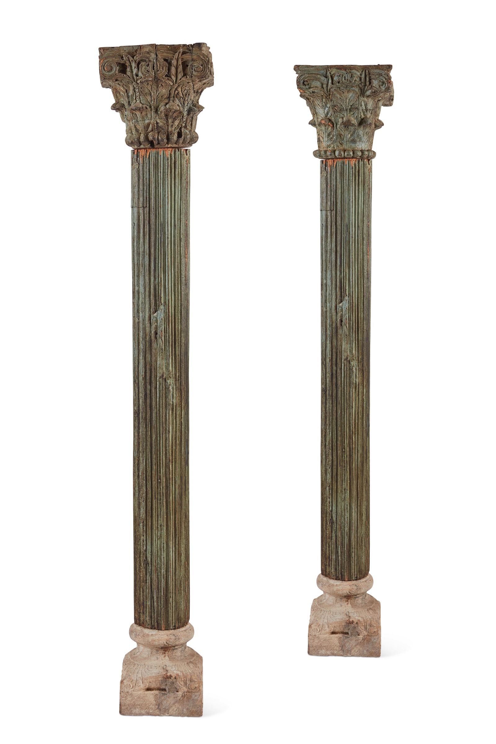 A PAIR OF NEOCLASSICAL COLUMNSA 2fb36fc