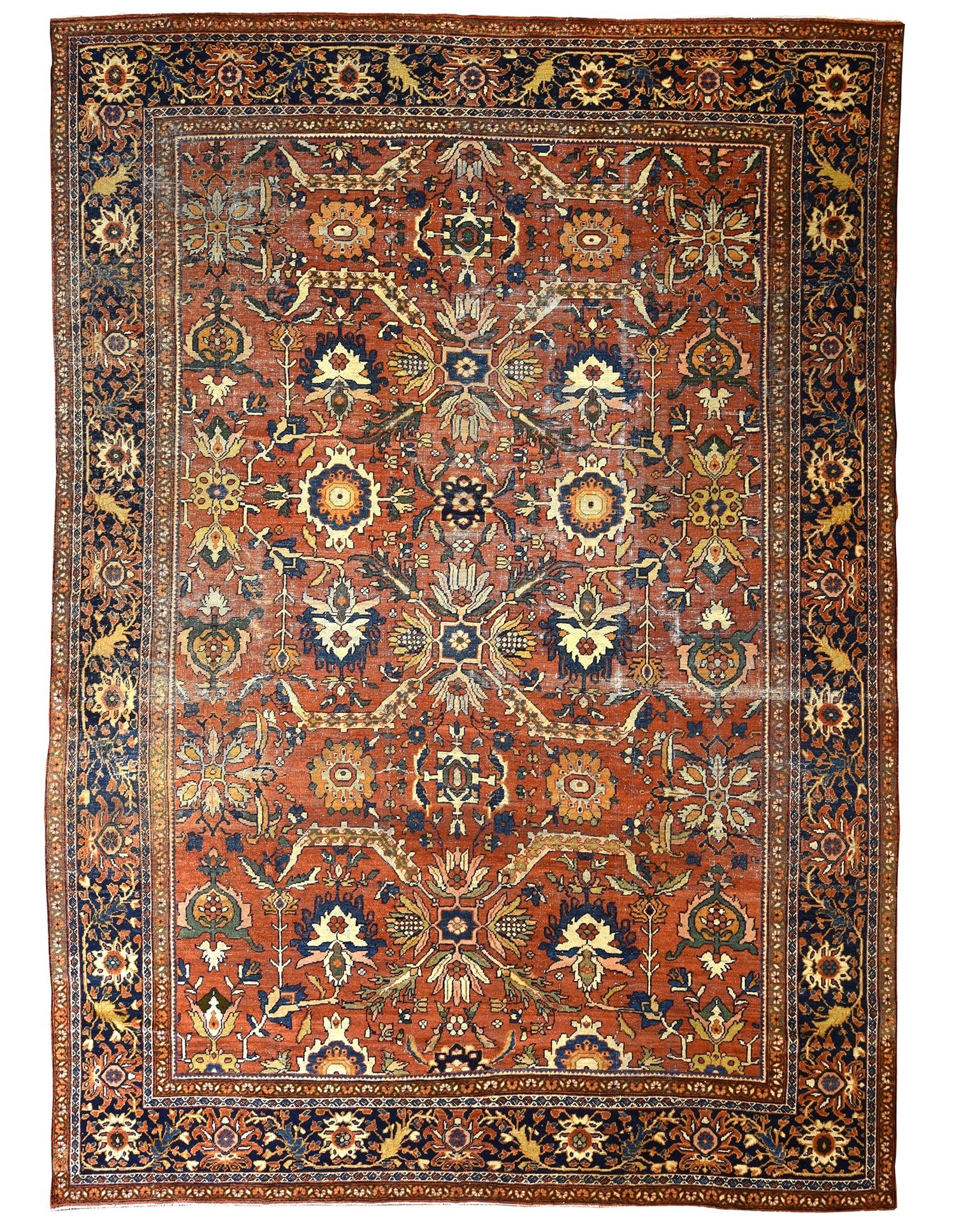 A MAHAL CARPET, WEST PERSIAA Mahal carpetWest