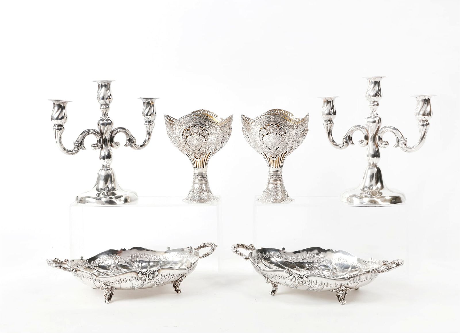 A SIX PIECE GROUP OF GERMAN SILVER 2fb3736