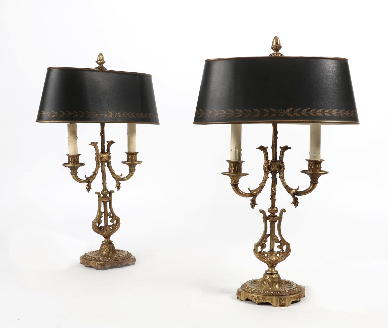 A PAIR OF LOUIS XVI GILT BRONZE 2fb397c