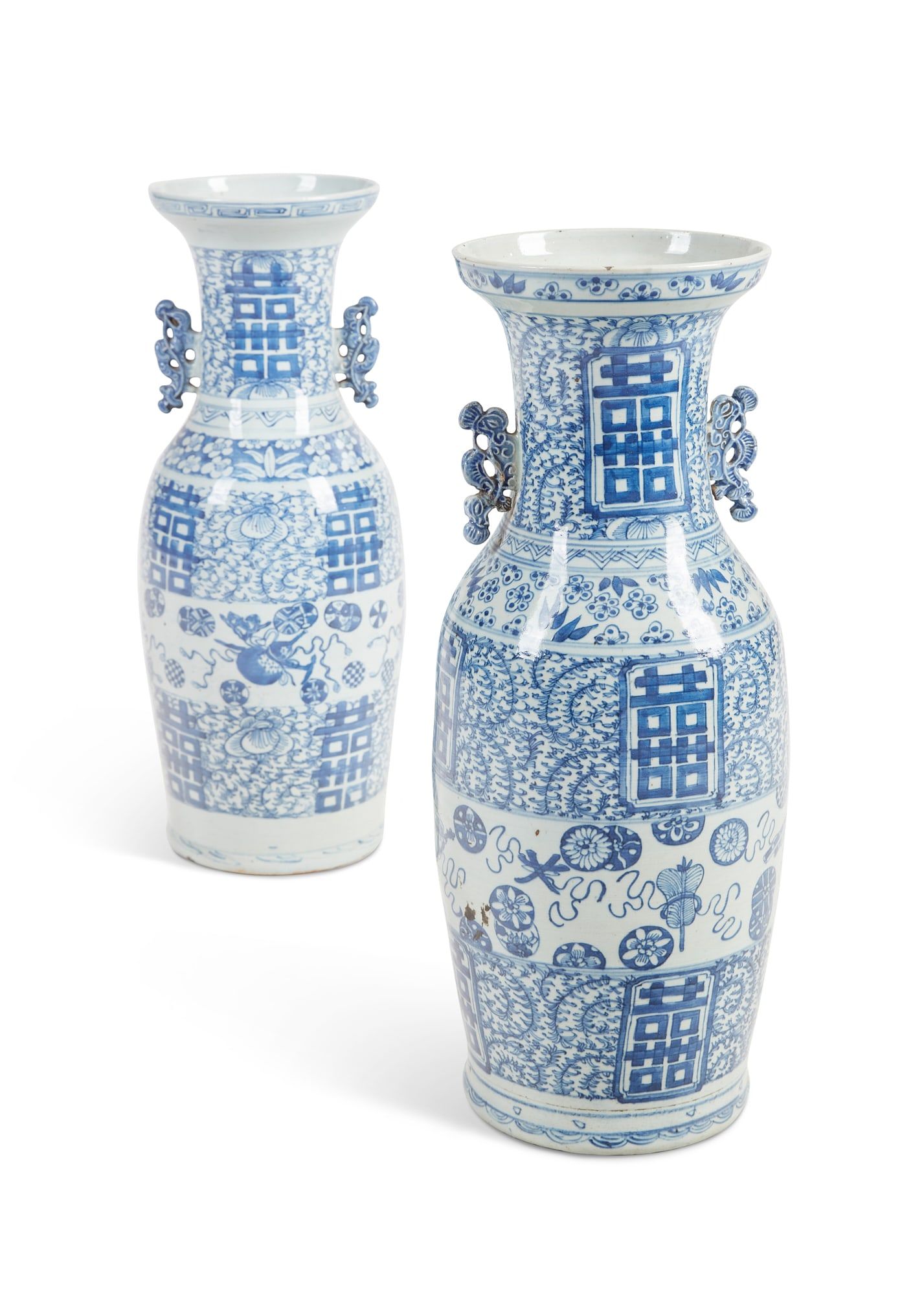 A PAIR OF CHINESE BLUE AND WHITE 2fb3b1e