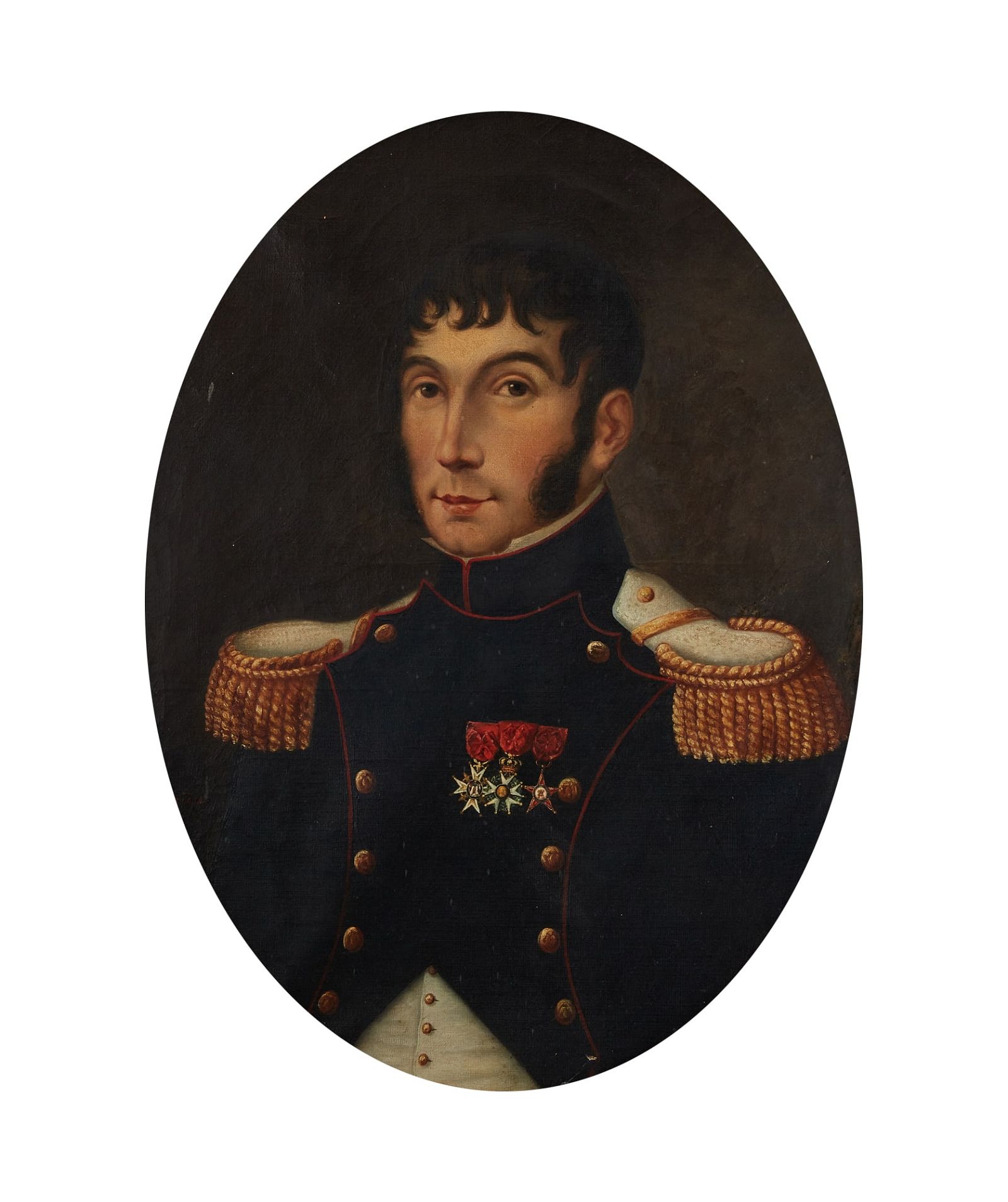 FRENCH SCHOOL PORTRAIT OF AN OFFICERFrench 2fb3c9c