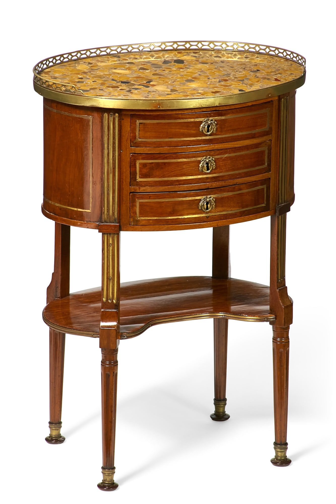 A LOUIS XVI OCCASIONAL TABLEA Louis