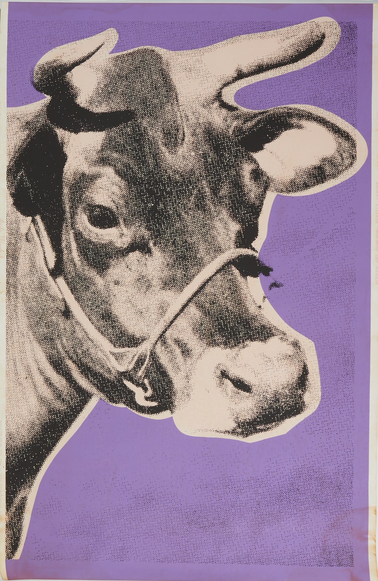 ANDY WARHOL COW FS II 12A Andy 2fb3d66